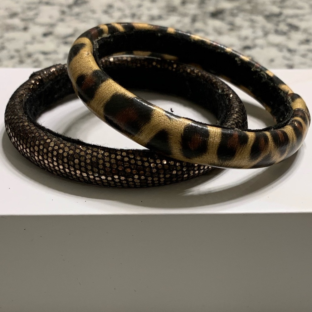 Two bangles bracelets